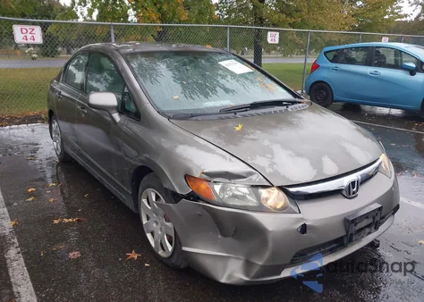 2006 Honda Civic Lx from USA, damaged, VIN 2HGFA16506H525324